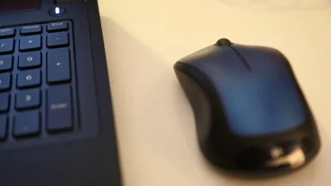 Computer Keyboard and mouse Video stock 74640387