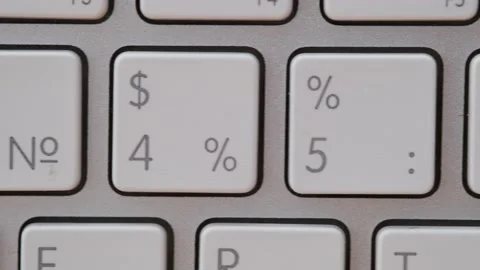 Computer keyboard buttons Stock Footage 146815060