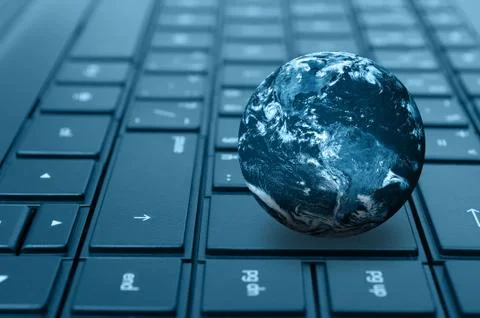 Computer keyboard Stock Illustration