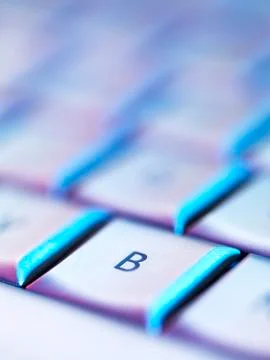 Computer keyboard Illustrazione stock