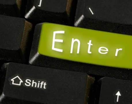 Computer keyboard Illustrazione stock