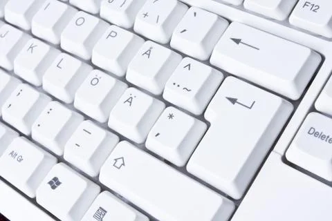 Computer keyboard Stock Illustration