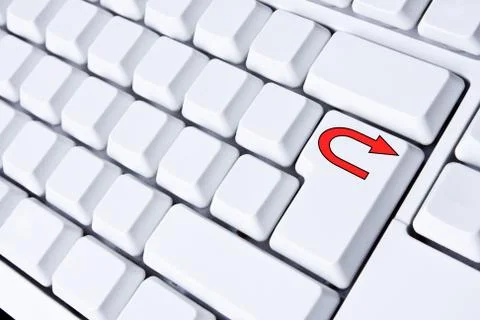 Computer keyboard Stock Illustration