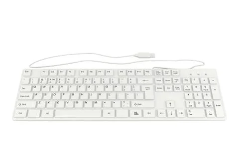 Computer keyboard Stock Illustration