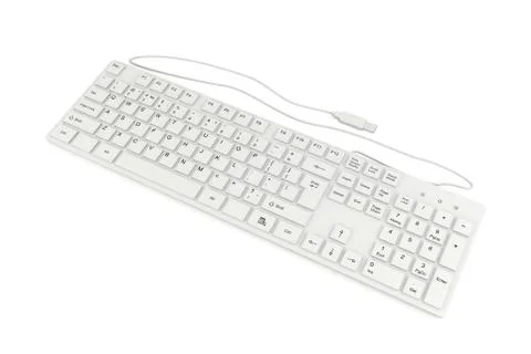 Computer keyboard Stock Illustration