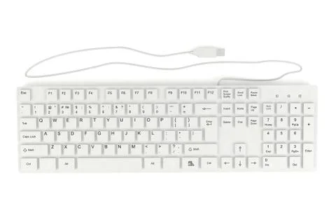 Computer keyboard Stock Illustration