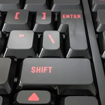Computer keyboard Stock Illustration