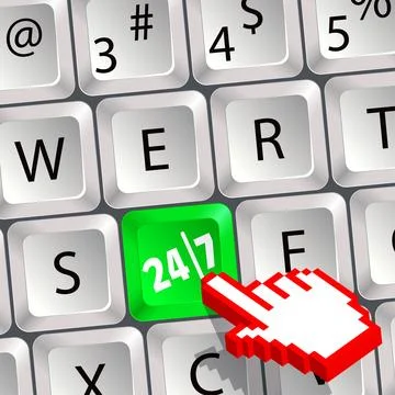 Computer Keyboard Stock-Illustration