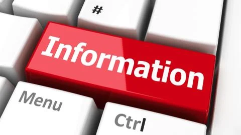 Computer keyboard Information Stock-Illustration