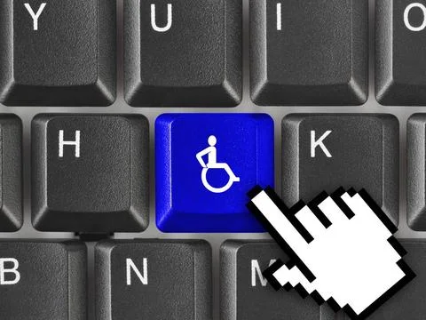 Computer keyboard with invalid key Computer keyboard with invalid key - he... Foto stock