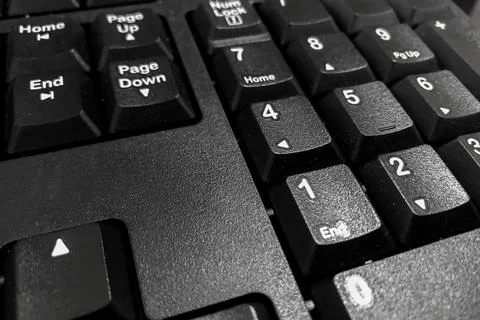 The computer keyboard in the keyboard represent work 写真素材