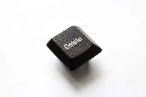 Computer keyboard keys. delete Stock-Fotos
