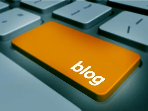 Computer keyboard keys labeled Stock Illustration