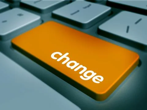 Computer keyboard keys labeled Stock Illustration