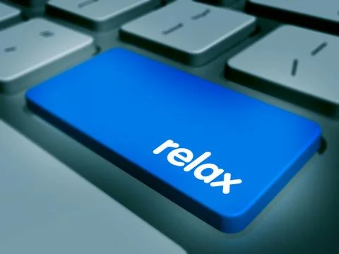 Computer keyboard keys labeled Stock Illustration
