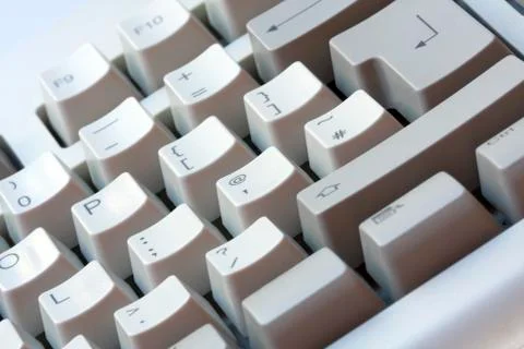 Computer keyboard Foto stock