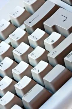 Computer keyboard Foto stock
