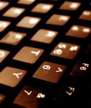Computer keyboard Stock Photos
