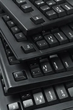 Computer keyboards Foto stock
