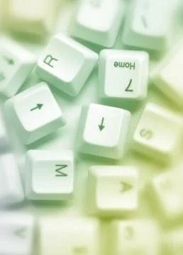 Computer keys イラスト素材