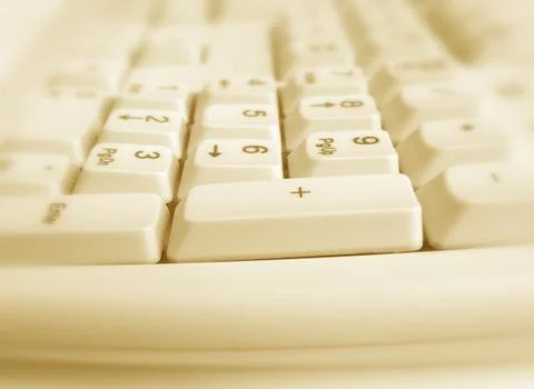 COMPUTER KEYS Foto stock