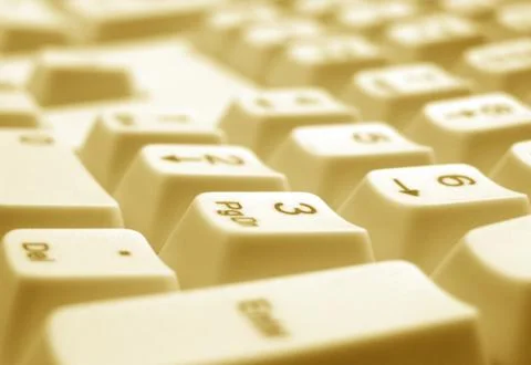 COMPUTER KEYS Stock Photos