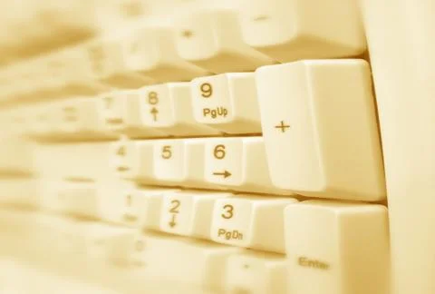 COMPUTER KEYS Foto stock