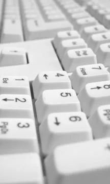 COMPUTER KEYS Foto stock