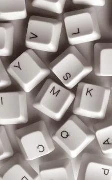 COMPUTER KEYS Stock Photos