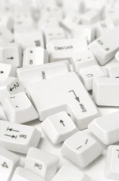 COMPUTER KEYS Stock Photos