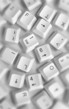 COMPUTER KEYS Stockfoto's