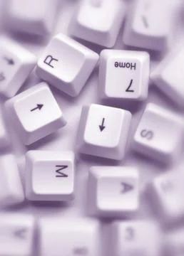 COMPUTER KEYS Stock Photos
