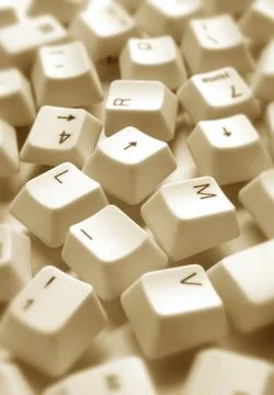 COMPUTER KEYS Stock Photos