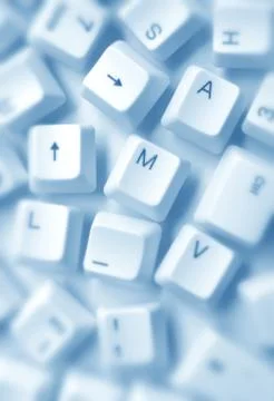 COMPUTER KEYS Stock Photos