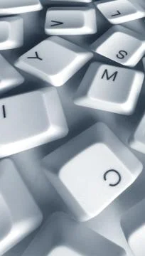 COMPUTER KEYS Fotos Stock