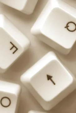 COMPUTER KEYS Fotos Stock