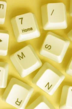 COMPUTER KEYS Foto stock