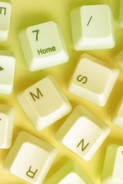 COMPUTER KEYS Foto stock