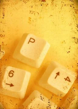 COMPUTER KEYS Foto stock