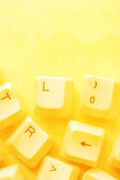 COMPUTER KEYS Stock Photos