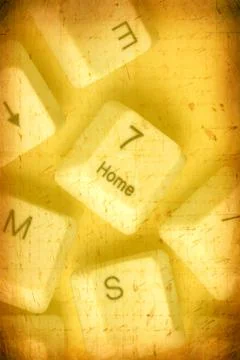 COMPUTER KEYS Stock Photos