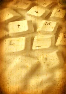 COMPUTER KEYS Stock Photos
