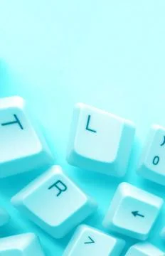 COMPUTER KEYS Stock Photos