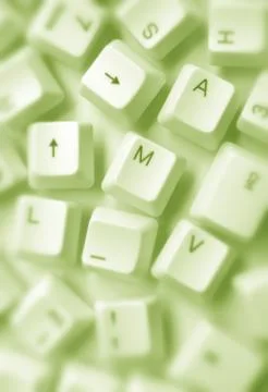 Computer keys Stockfoto's