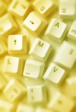 Computer keys Stock Photos