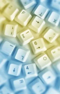 Computer keys Stock Photos