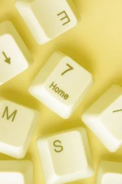 Computer keys Stock Photos