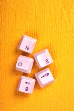 Computer keys Stock Photos