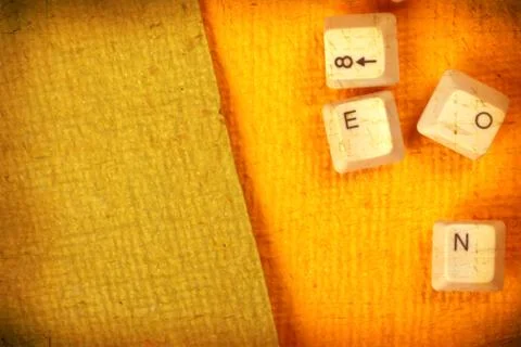 Computer keys Stock Photos