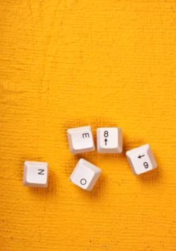 Computer keys Stock Photos